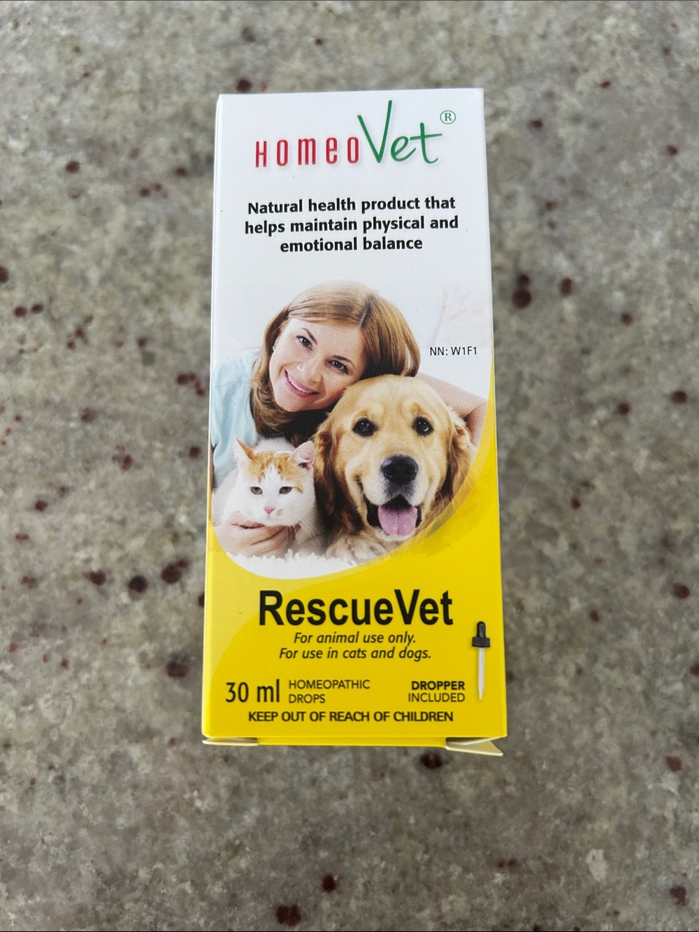 HomeoVet RescueVet for Dogs and Cats - new in box